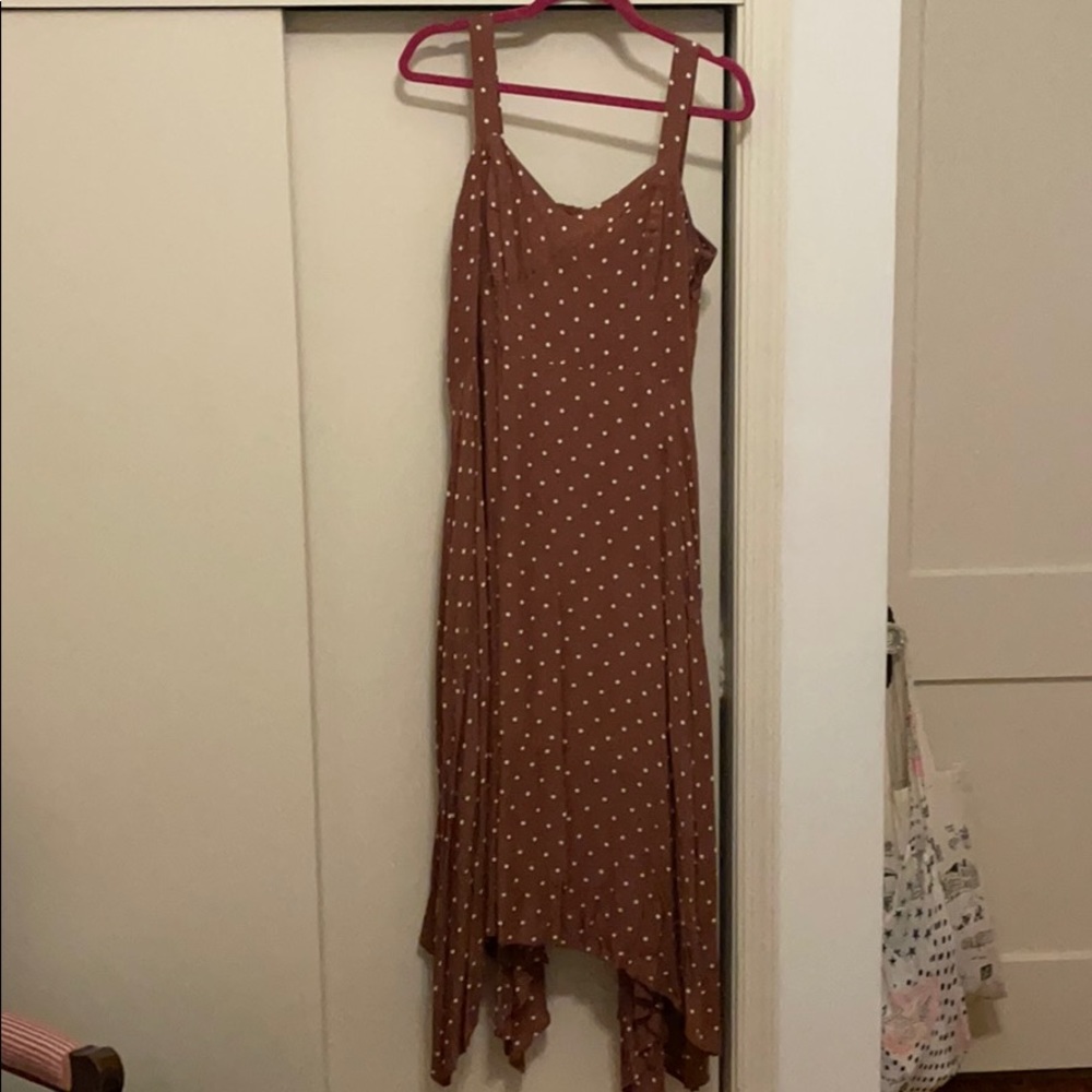 Anthropologie Polka Dot Dress